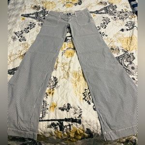 Hollister striped pants junior size 0